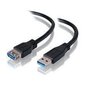 Delock Extension cable USB 3.0 Type-A male > USB 3.0 Type-A female 3m black hind ja info | Kaablid ja juhtmed | kaup24.ee