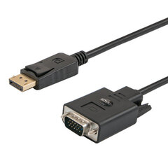 Kaabel Elmak Savio CL-92, DisplayPort, VGA, 1,8 m hind ja info | Kaablid ja juhtmed | kaup24.ee