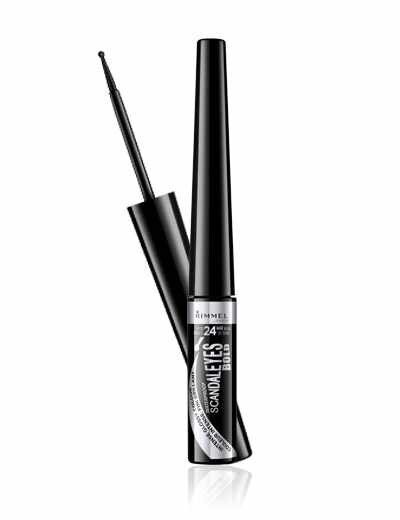 Rimmel London Scandal Eyes Bold silmalainer 2,5 ml, Black цена и информация | Ripsmetušid, lauvärvid, silmapliiatsid, seerumid | kaup24.ee