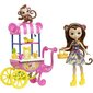Komplekt Enchantimals Lõbu ratastel цена и информация | Tüdrukute mänguasjad | kaup24.ee