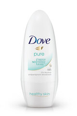 Дезодорант-антиперспирант Dove Pure, 50 мл цена и информация | Дезодоранты | kaup24.ee