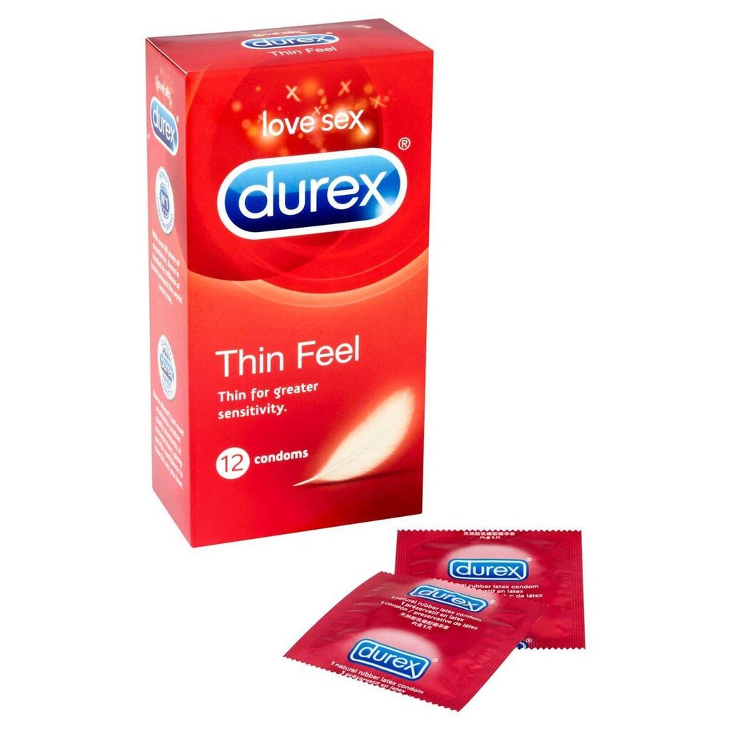 Durex презервативы Thin Feel, 12 шт. цена | kaup24.ee