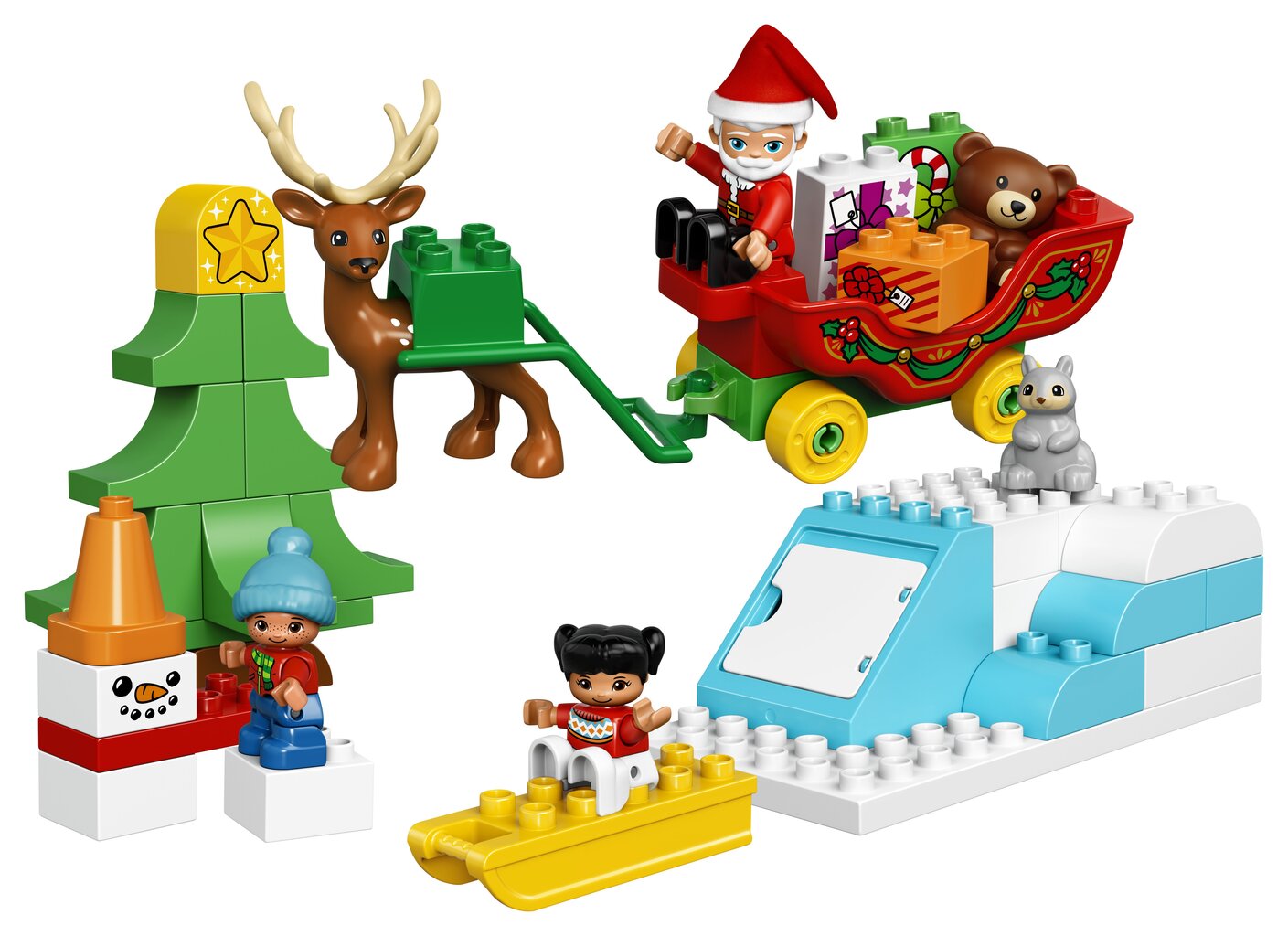 10837 LEGO® DUPLO Jõuluvana talvepuhkus hind ja info | Klotsid ja konstruktorid | kaup24.ee