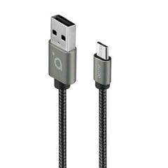 Acme CB2011G Micro USB, USB A, 1 m, Grey цена и информация | Кабели для телефонов | kaup24.ee