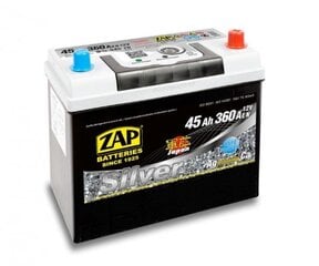 Aku ZAP Silver Jap (- +) 45Ah 360A hind ja info | Akud | kaup24.ee