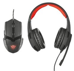 GXT 784 2-in-1 Gaming Set With Headset & Mouse цена и информация | Наушники | kaup24.ee