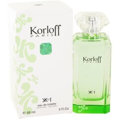 Korloff Green Diamond EDT naistele, 88 ml цена и информация | Женские духи | kaup24.ee