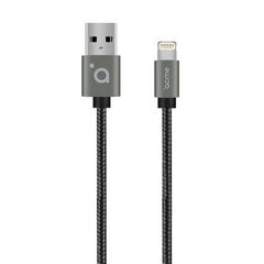 Acme CB2031G Lightning, USB A, 1 m, серый цена и информация | Кабели для телефонов | kaup24.ee