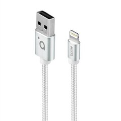 Acme CB2031S Lightning, USB A, 1 m, серебряный цена и информация | Borofone 43757-uniw | kaup24.ee