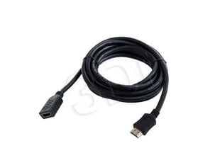 Gembird przedłużacz HDMI A-A M/F V1.4 HIGH SPEED ETHERET (CC-HDMI4X-10) Darmowy odbiór w 19 miastach! цена и информация | Кабели и провода | kaup24.ee