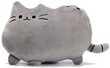 Plüüsist padi Emoji Pusheen kass, hall hind ja info | Pehmed mänguasjad | kaup24.ee