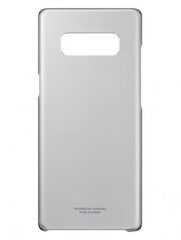 Samsung Galaxy Note 8 cover Clear Black hind ja info | Telefoni kaaned, ümbrised | kaup24.ee