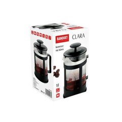 Kohvi presskann BANQUET Clara 1 L цена и информация | Чайники, кофейники | kaup24.ee
