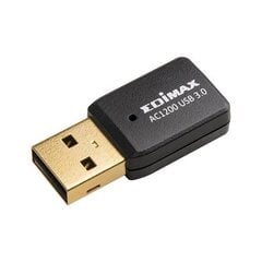 Juhtmeta võrguadapter Edimax EW-7822UTC цена и информация | Маршрутизаторы (роутеры) | kaup24.ee