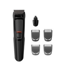 Мультитриммер Philips 6-в-1 Multigroom series 3000 цена и информация | Точилки | kaup24.ee