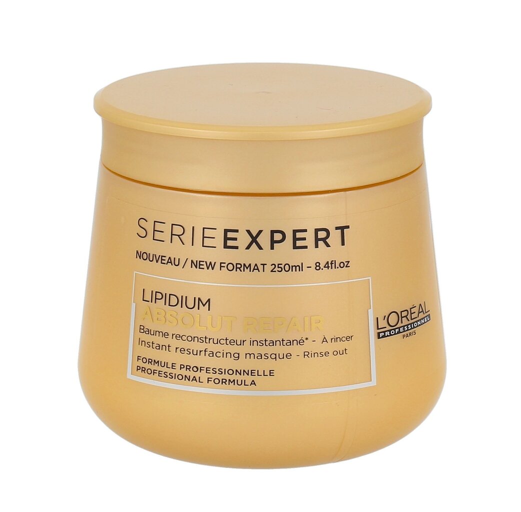 Mask kahjustatud juustele L'Oreal Professionnel Paris Serie Expert Absolut Repair Lipidium 250 ml цена и информация | Maskid, õlid, seerumid | kaup24.ee