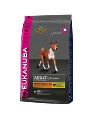 Kuivtoit koertele Eukanuba Adult​, M, 18 kg цена и информация | Сухой корм для собак | kaup24.ee