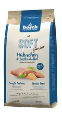 Bosch Petfood Plus HPC Soft+ Junior Chicken сухой корм для щенков, 1 кг цена и информация | Сухой корм для собак | kaup24.ee