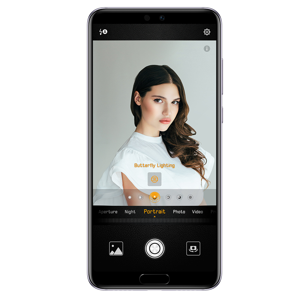 Huawei P20 Pro 3D portrait lighting feature