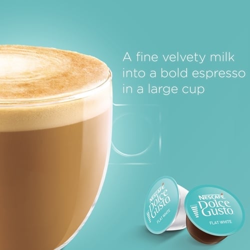 Vaizdo rezultatas pagal uÅ¾klausÄ âNescafe Dolce Gusto Flat Whiteâ