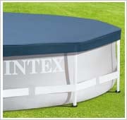 Intex Metal Frame Pool inclusief afdekzeil