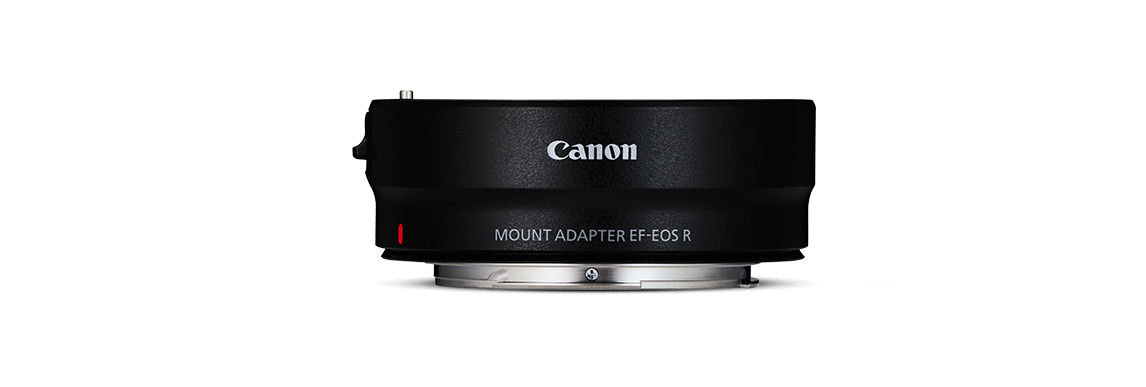 Canon EOS R Mount Adapter EF-EOS R Adapter - EF-S and EF Compatible