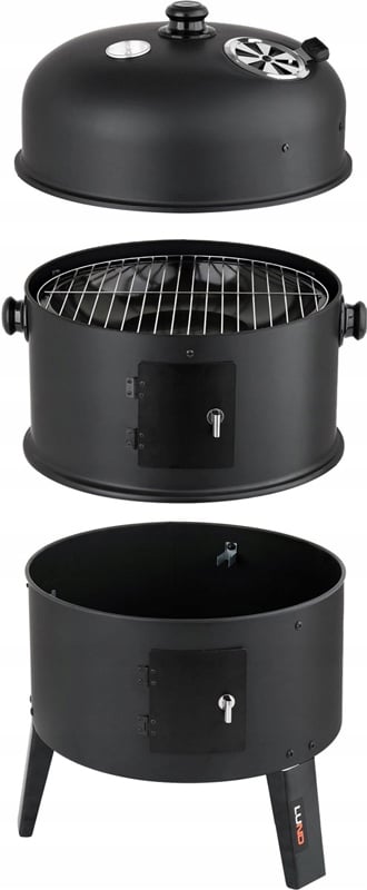 SÜSIGRILL -SUITSUAHI 2IN1 LUND Grilli pikkus 37,5 cm