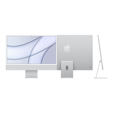 Компьютер Apple iMac 24” M1 8/512GB Silver SWE MGPD3KS/A 