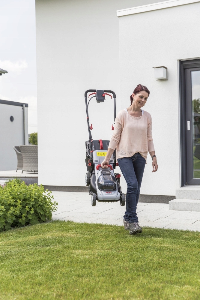 AL-KO EASYFLEX 34,8 LI PRO AKULÕIKUR Lõikekõrguse reguleerimisvahemik 2,5-7,5 cm