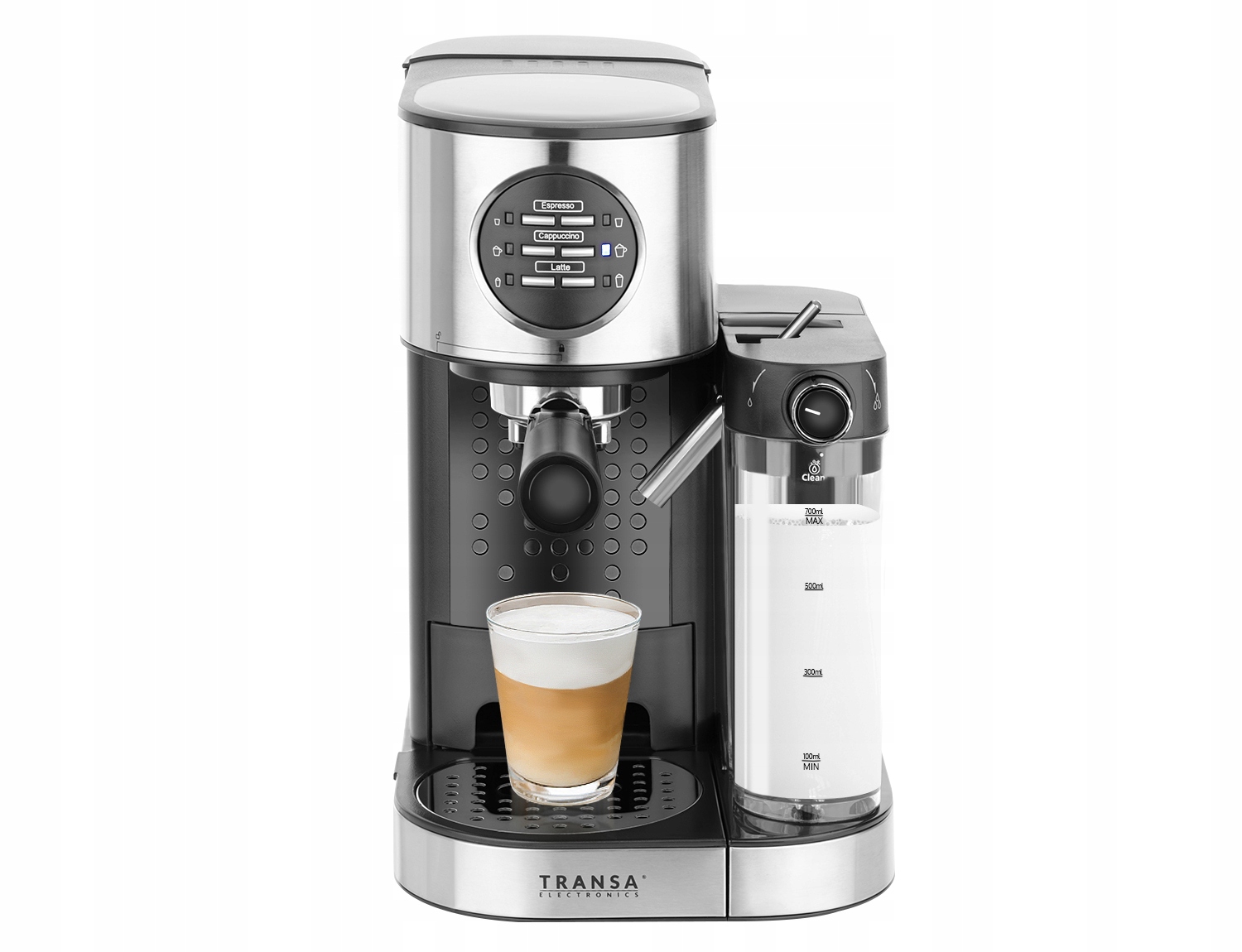 PRESSURE espressomasin 1470W 15bar vahustaja Integreeritud veski nr.