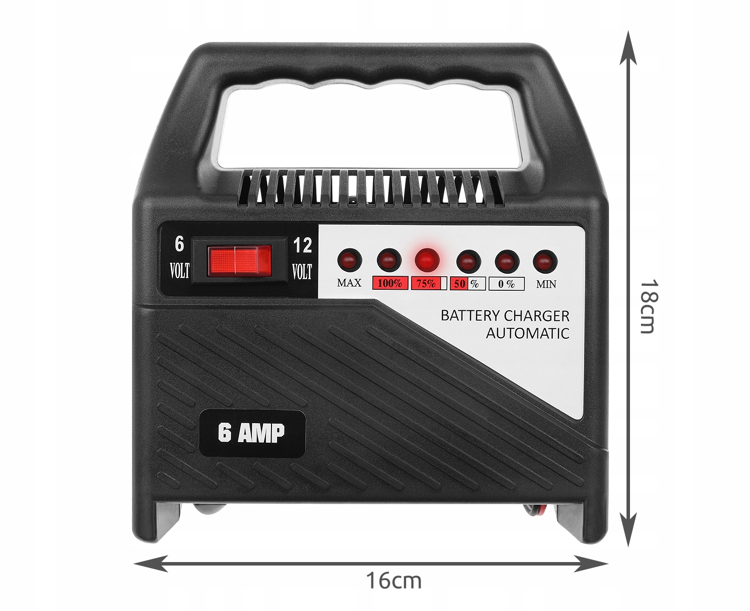 Autolaadija 6V ja 12V 6A akudele.Tootja katalooginumber 11050 Power Charger