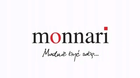 Monnari Messenger kott Must logo as Brand Monnari ripats