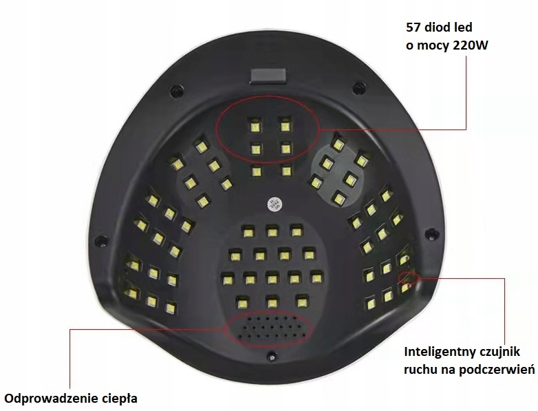 LUMI UV LED 220W küünelampide hübriidgeelid kaubamärgilt Luminova