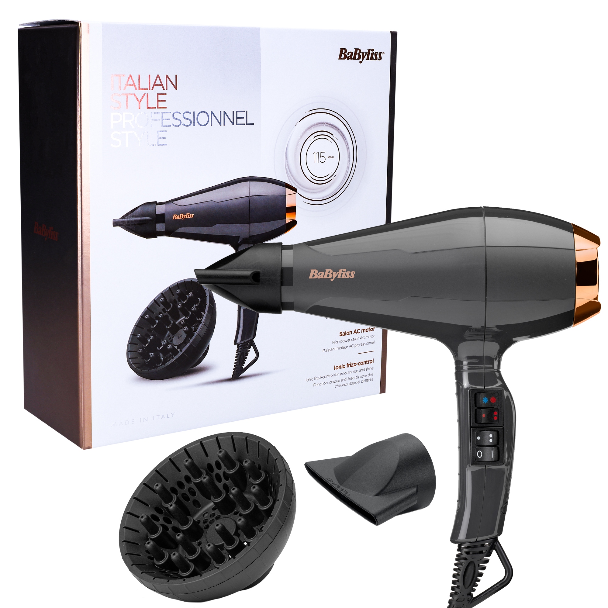 Babyliss 6719DE 2200W föön IONISATSIOON