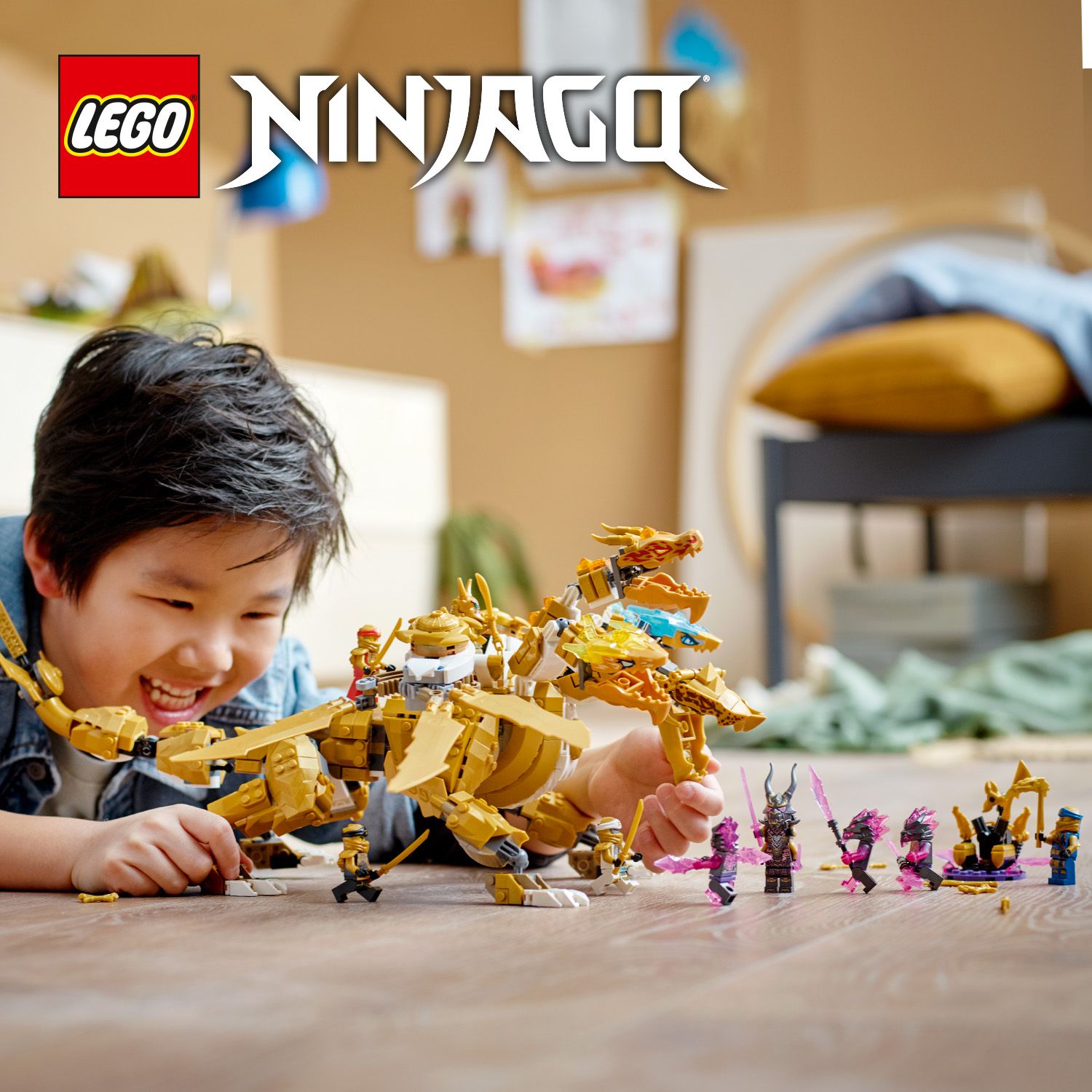 Vägev 4-pealise draakoniga NINJAGO® komplekt