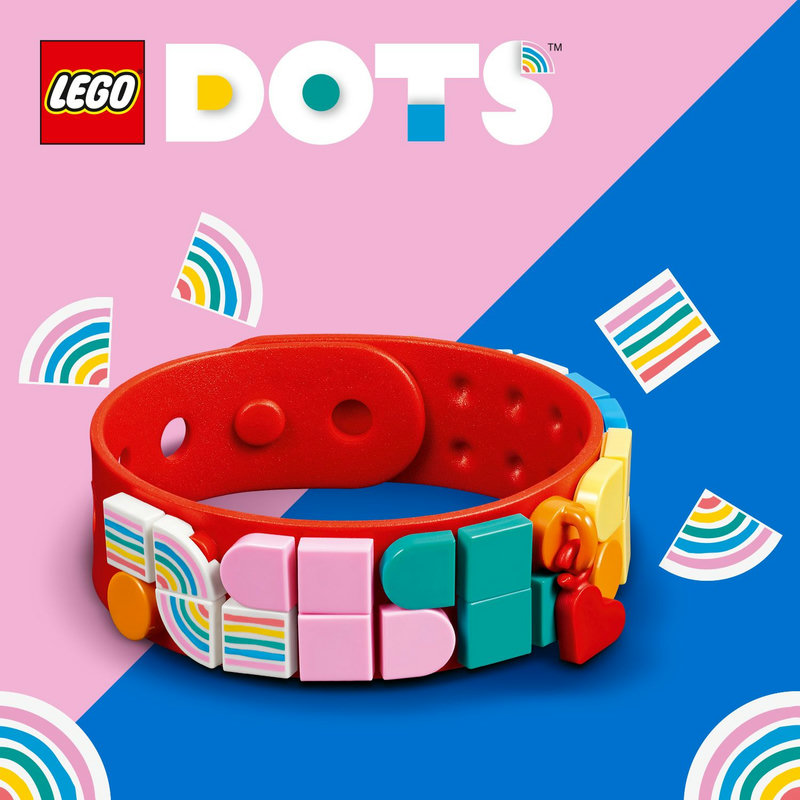 LEGO® DOTS-i käevõrud on väärtuslikud ja lõbusad