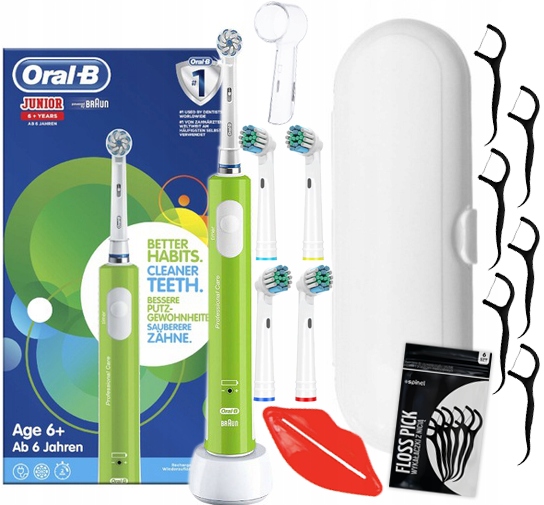 ELEKTRIHARJA ORAL-B JUNIOR + TARVIKUD