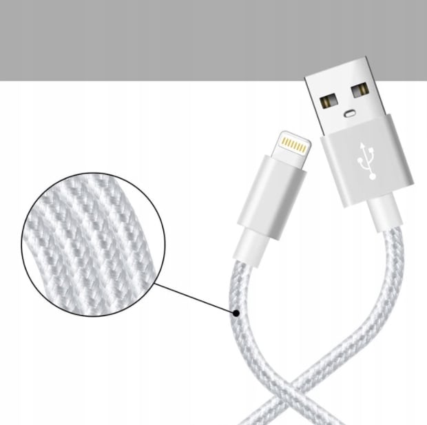 USB LIGHTNING kaabel iPad iPhone 6 7 8 9 X 11 1,5 m USB-pistikud – Apple Lightning