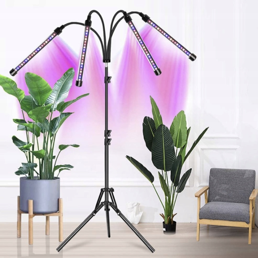4 x Plant Growth Lamp 80 LED Timer + Remote Control GROW valgustustüüp