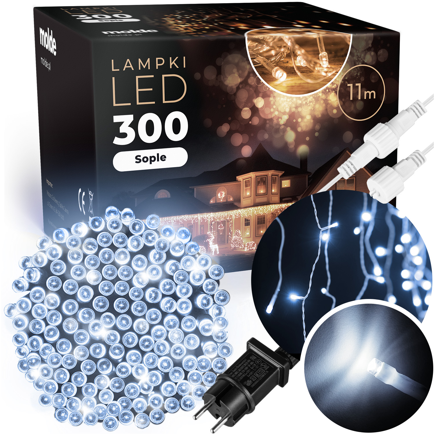 VÄLISVALGUSkardin ICE 300LED 11m FLASH