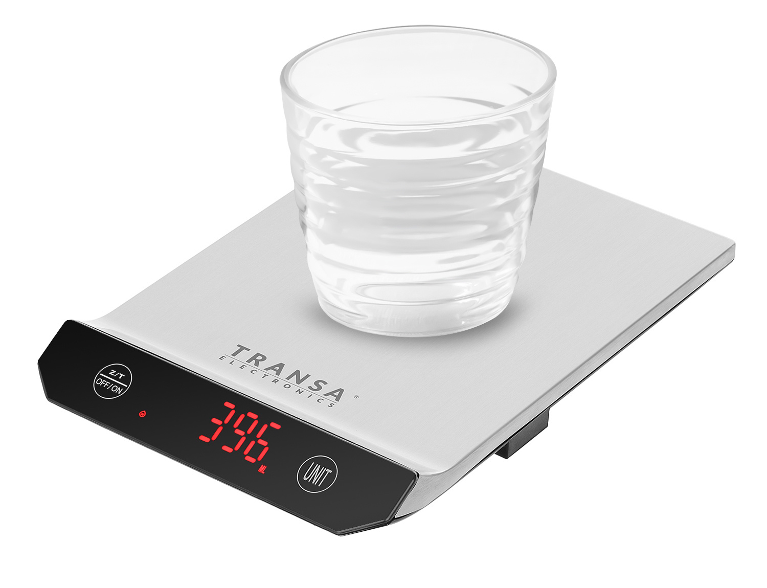 Elektrooniline köögikaal INOX LED TRANSA.Maksimaalne koormus 5 kg