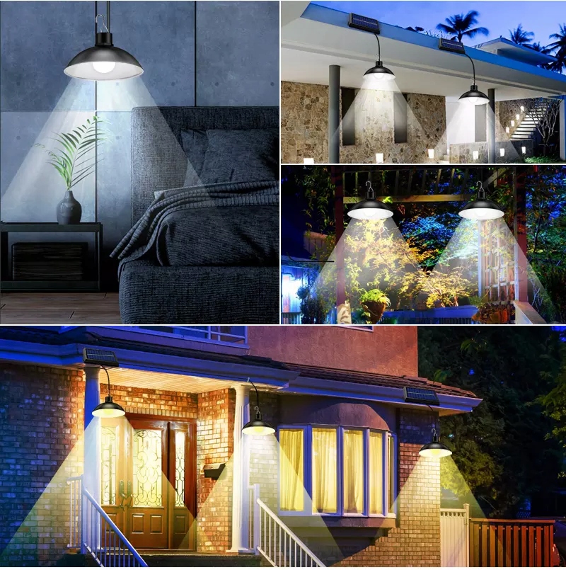 2x LÜHTER PÄIKESE LED LAMP RIPPAED IP kaitseklass IP67