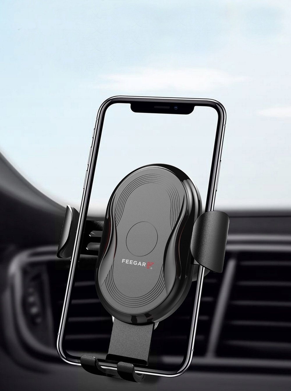 FEEGAR GRAVITY CAR PHONE HOLDER Вес изделия с учетом индивидуальной упаковки 0,163 кг.