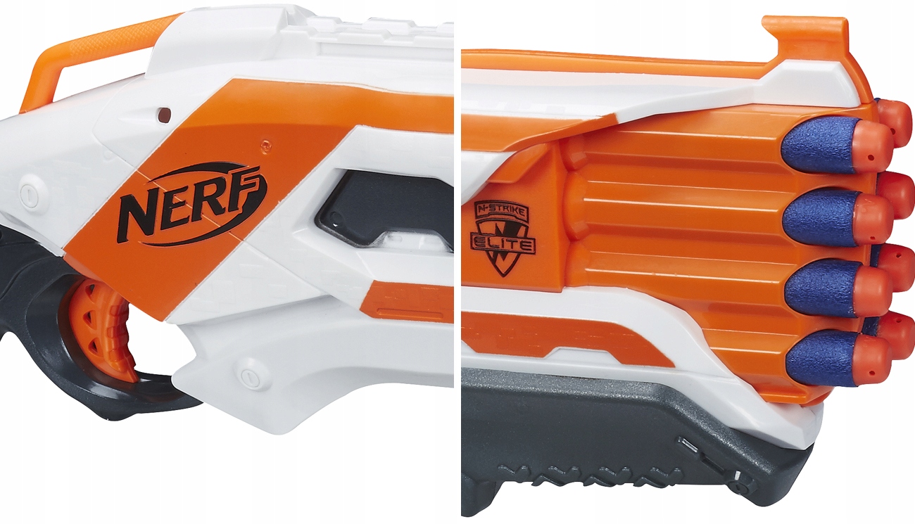 NERF LAUNCHER ELITE SHOTGUN ROUGH CUT 2X4 A1691 NERF Brand