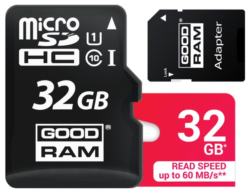 GOODRAM MÄLUKAART MICRO SD 32GB CLASS 10 UHS