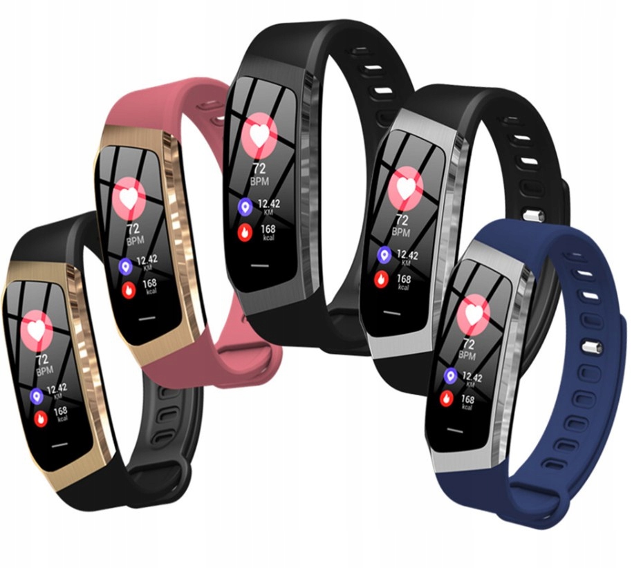 SMARTBAND E18 BAND FIT SMARTWATCH PULSOMEETRI IOS Dominantvärviline mitmevärviline