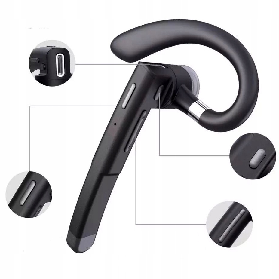 HEADSET BLUETOOTH HEADSET POWERBANK Bluetoothi ​​versioon Bluetooth 5.0