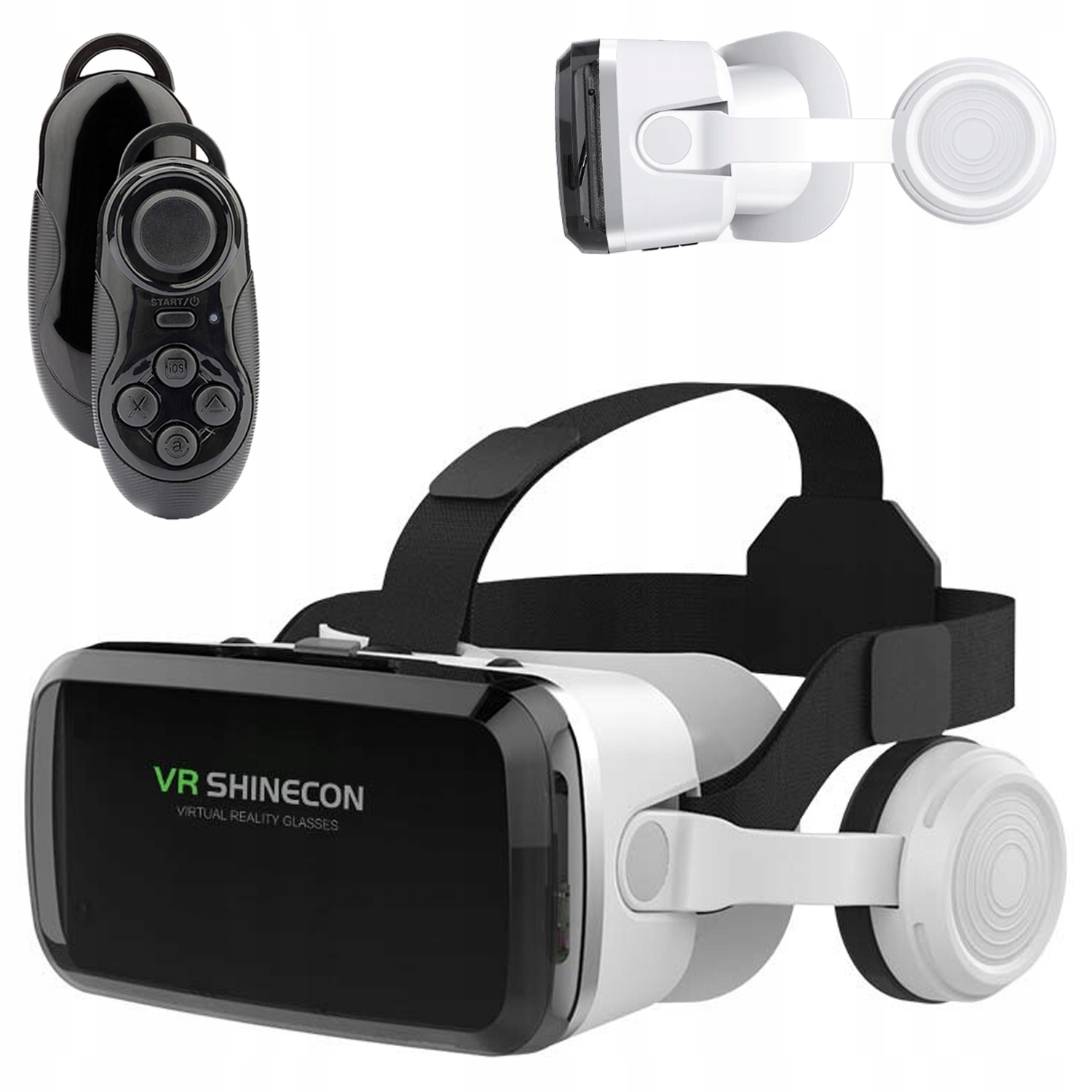 Shinecon G04BS 3D VR virtuaalprillid + BT pult