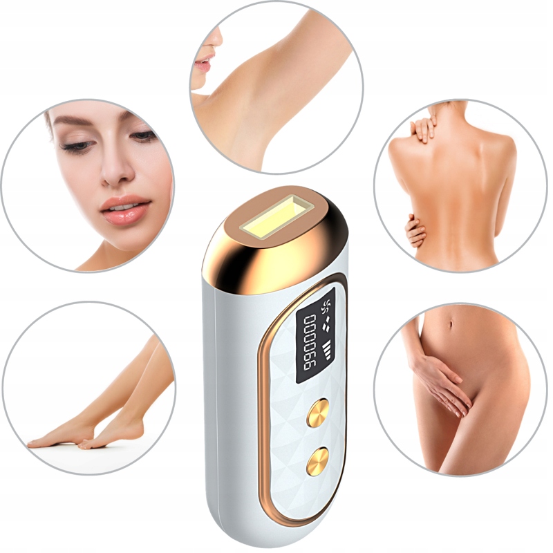 IPL laserepilaator LOVINE Gentle Light PRO Toidab vooluvõrgust