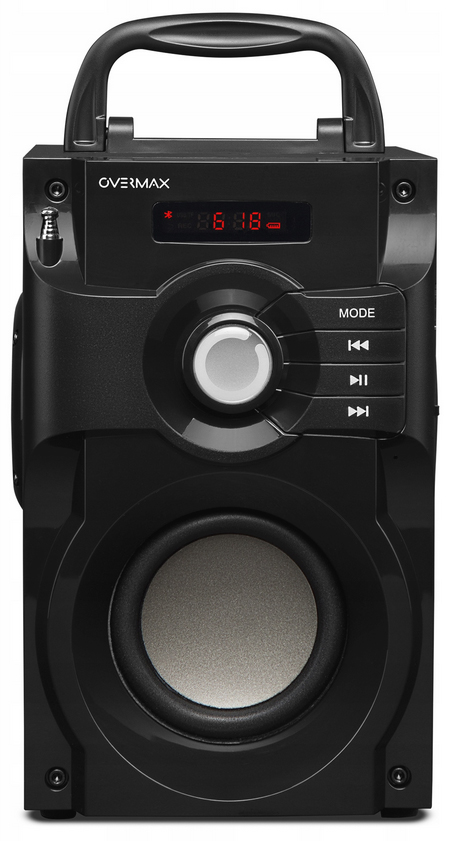 Bluetooth KÕLAR Soundbeat 2.0 USB SD AUX RADIO Kaubamärk Overmax